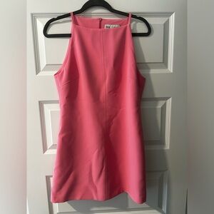 Baby Pink mini zara dress with zipper
